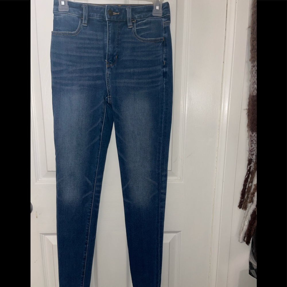 American eagle ultra high rise jeggings.